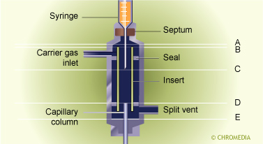 Appropriate insertion length injector (split)